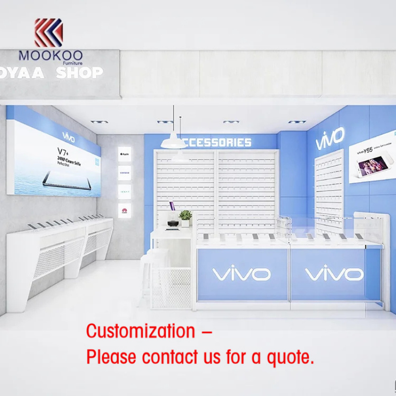 Phone Accessories Design Shop - custom.Shop Mobile Phone Kiosk Display Counter