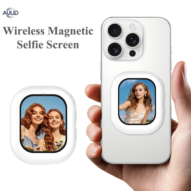 Phone Accessories For Photography - Wireless Mini Magnetic Selfie Screen Monitor