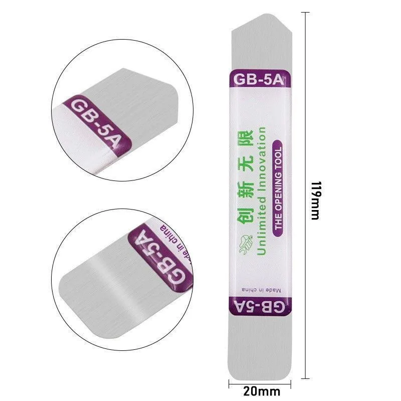 1-6Pcs Metal Flat Soft Blade C - Phone Repair Kit recension och pris