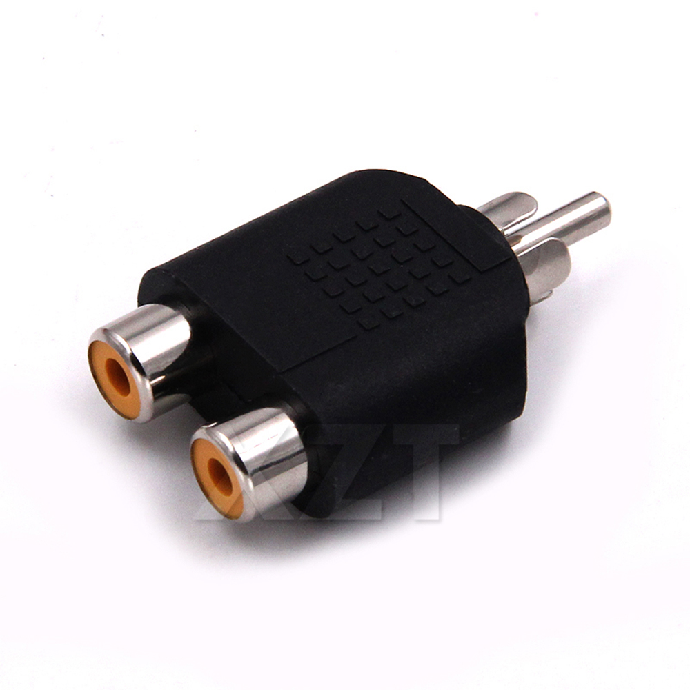 3.5mm Stereo Male To 2 RCA Fem - Earphone Splitter Jack recension och pris