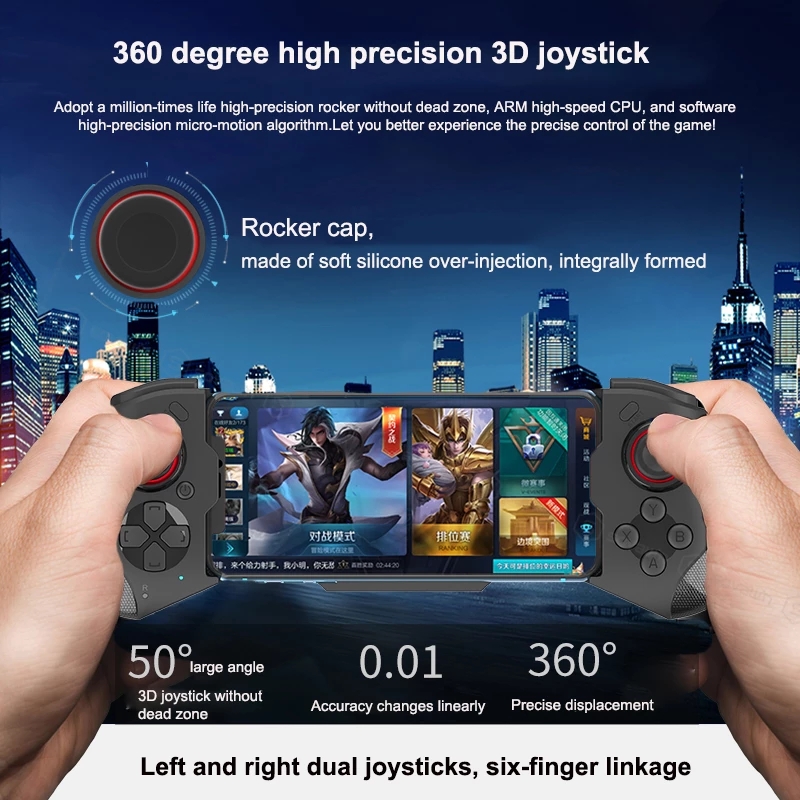 Cell Phone Gamepad Joystick Fo - Gaming Trigger Phone recension och pris
