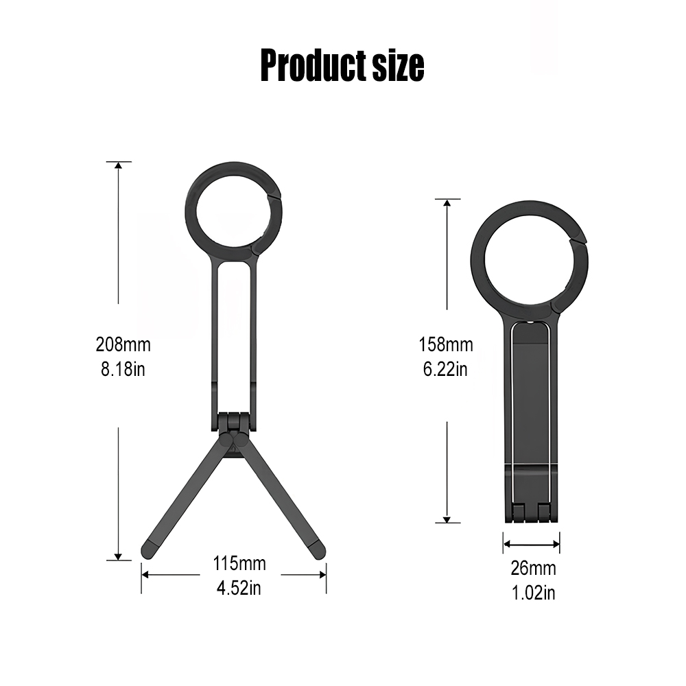 Carabiner Mobile Phone Tripod  - Phone Accessories For Photography recension och pris