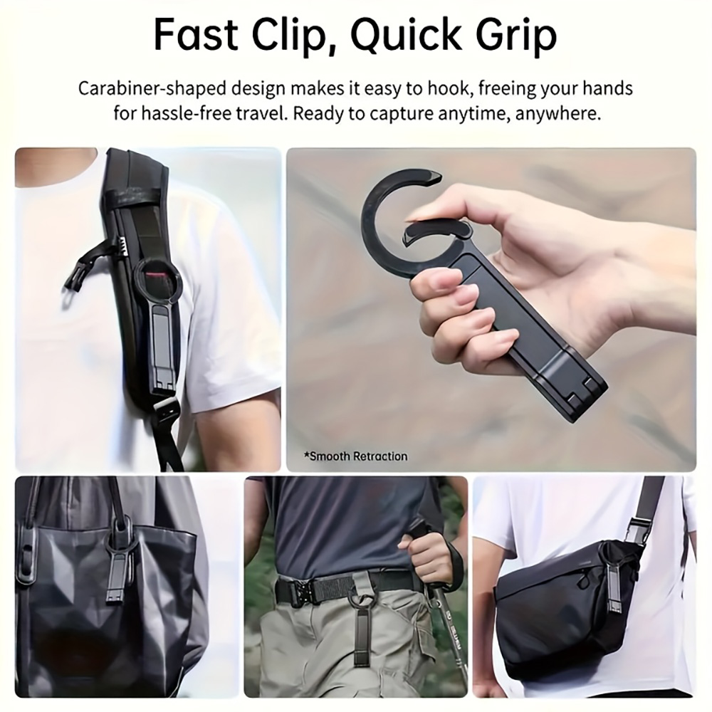 Carabiner Mobile Phone Tripod  - Phone Accessories For Photography recension och pris