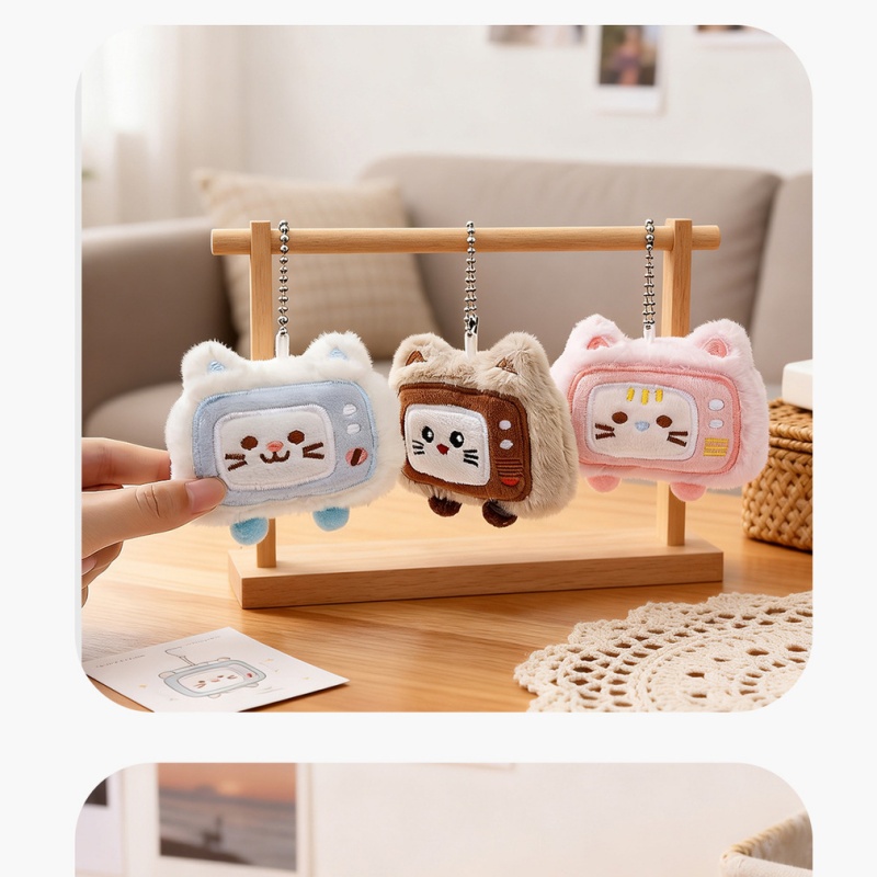 Cute Cartoon Keychain cat plus - Phone Accessories Ideas recension och pris