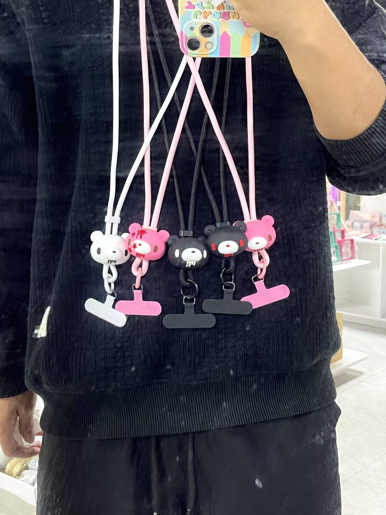 Cute&Edgy 3D Bear Phone Lanyar - Phone Accessories Ideas recension och pris