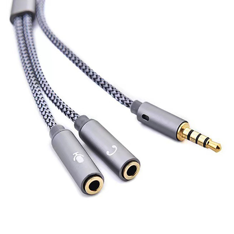3.5mm Audio Splitter Y Jack 1  - Earphone Splitter Jack recension och pris