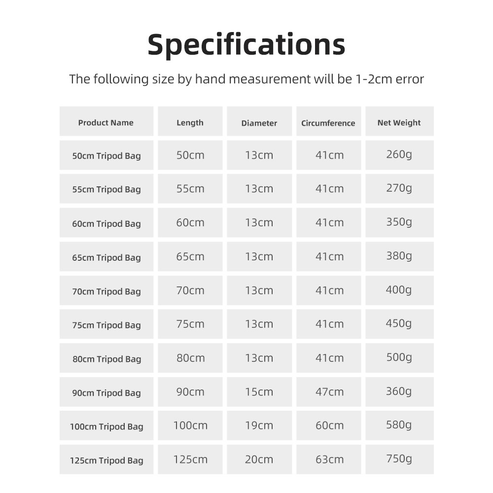 55/60/65/70/75/80/100/125cm Pa - Phone Accessories For Photography recension och pris