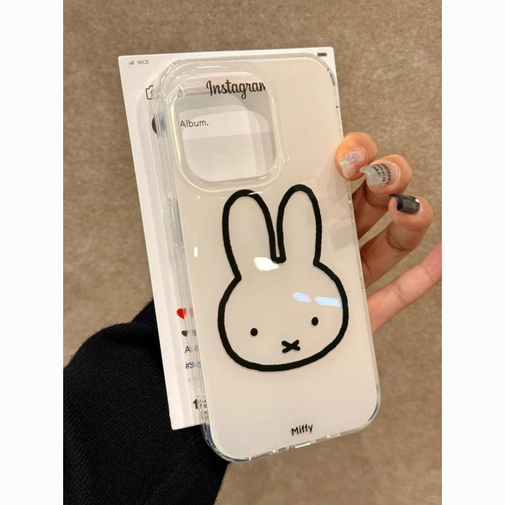 Miffy kawaii line Miffy Rabbit - Phone Accessories Background recension och pris