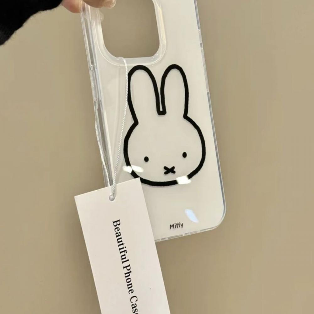 Miffy kawaii line Miffy Rabbit - Phone Accessories Background recension och pris