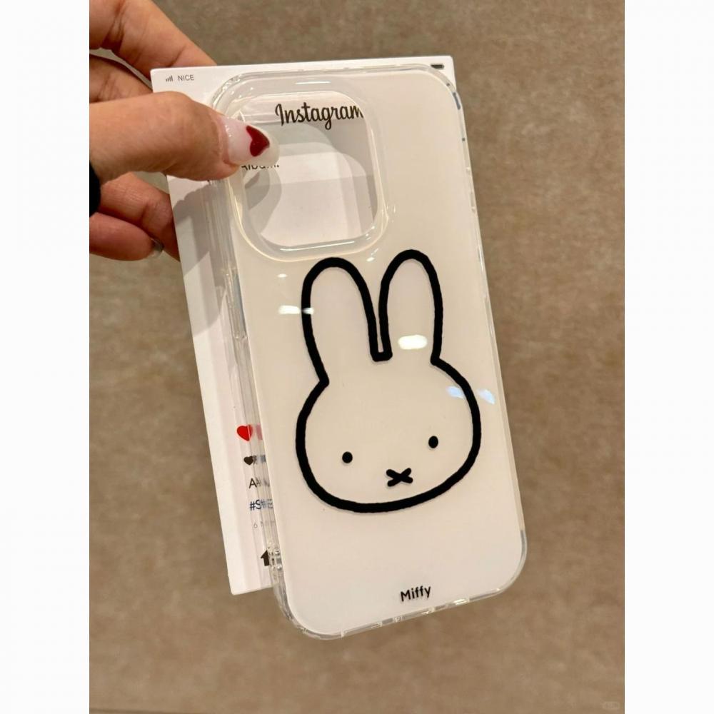 Miffy kawaii line Miffy Rabbit - Phone Accessories Background recension och pris