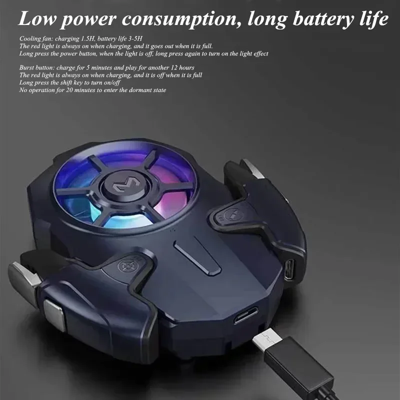 AK03 MEMO Mobile Phone ABS L1R - Gaming Trigger Phone recension och pris