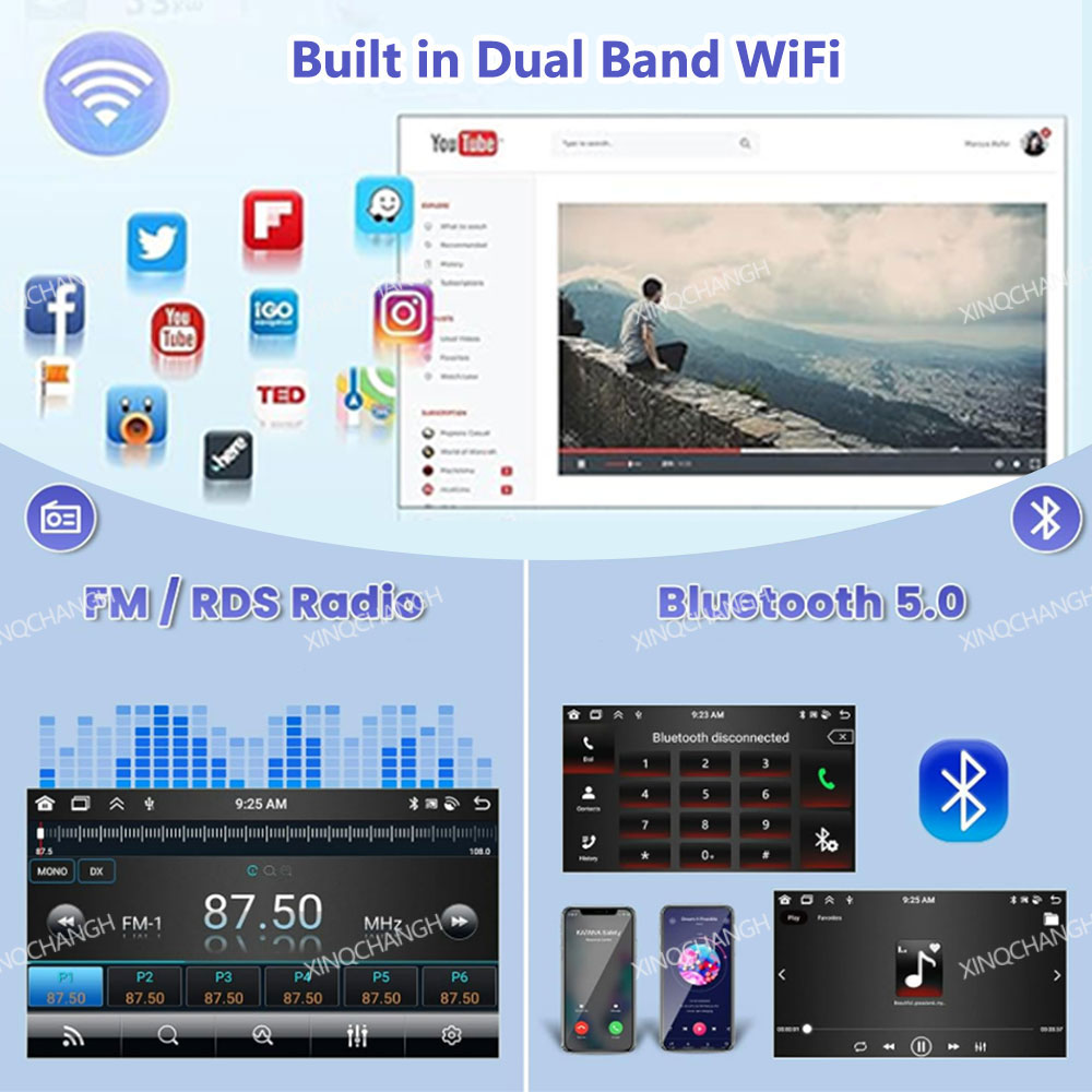 Android 16 Car Radio Carplay A - Phone Accessories Ideas recension och pris