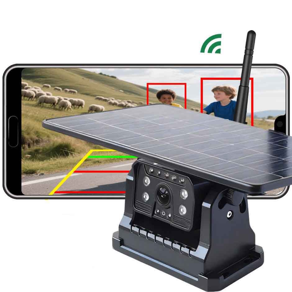 Wireless Backup Camera Solar M - Phone Accessories App recension och pris
