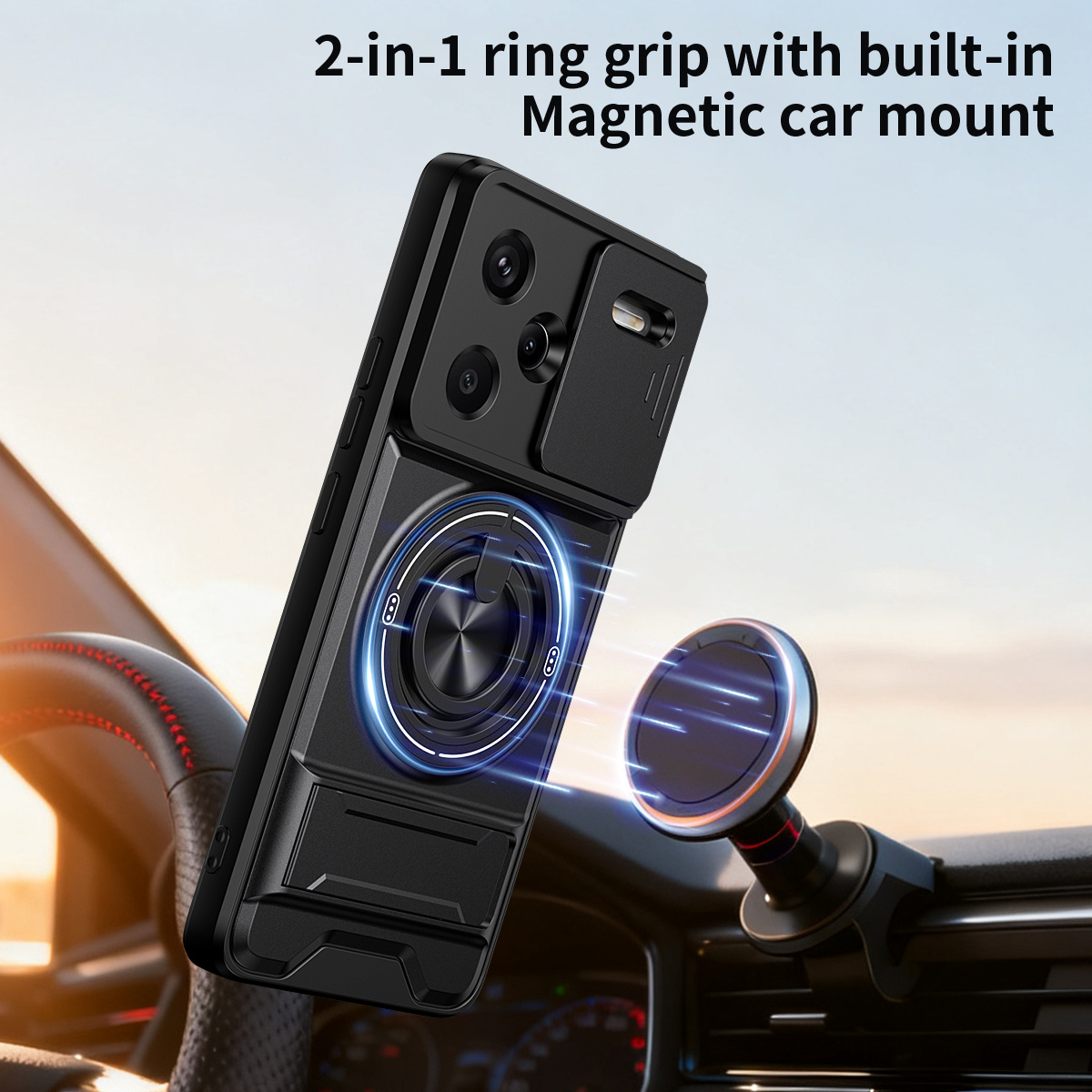 Lens Slide Camera Phone Case f - Phone Accessories Japan recension och pris