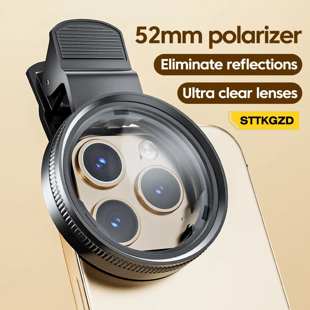 New 52mm CPL Mobile Phone Lens - Phone Accessories For Photography recension och pris