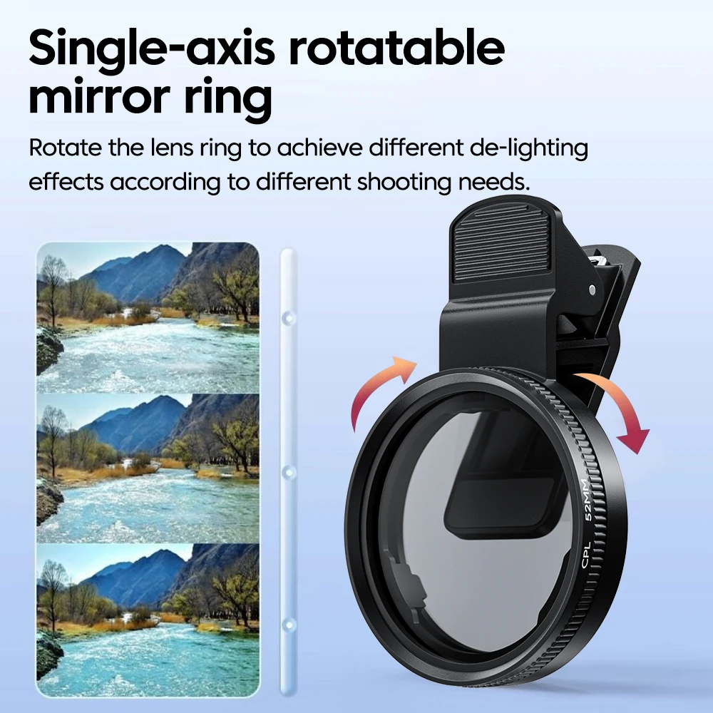 New 52mm CPL Mobile Phone Lens - Phone Accessories For Photography recension och pris