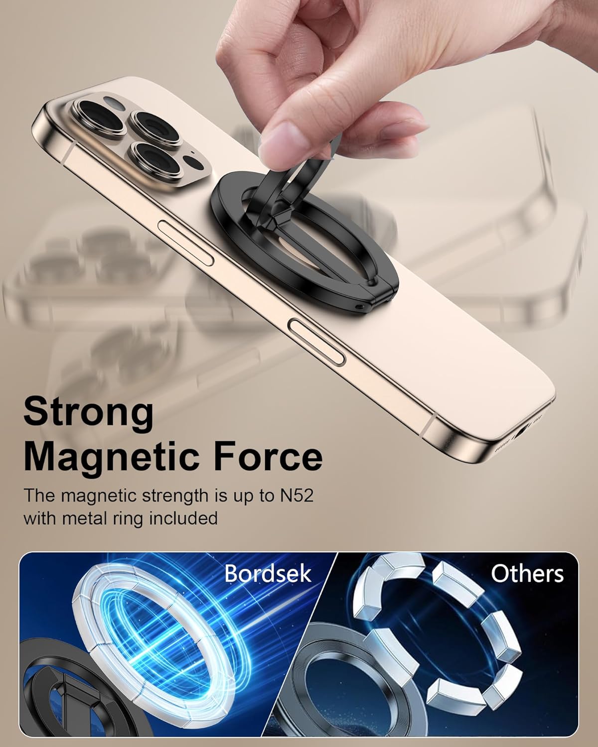 Phone Grip Holder Stand Dual-S - Phone Accessories Japan recension och pris