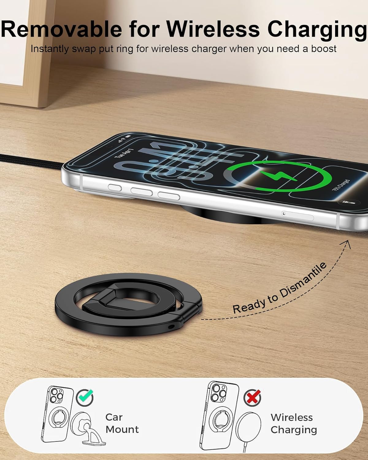 Phone Grip Holder Stand Dual-S - Phone Accessories Japan recension och pris