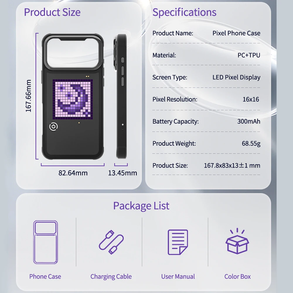 DIY Mode with APP Image Screen - Phone Accessories App recension och pris
