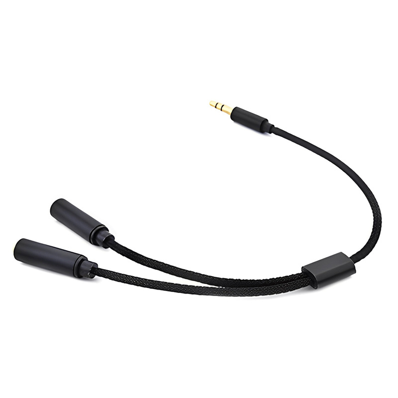 3.5mm Audio Splitter Y Jack 1  - Earphone Splitter Jack recension och pris