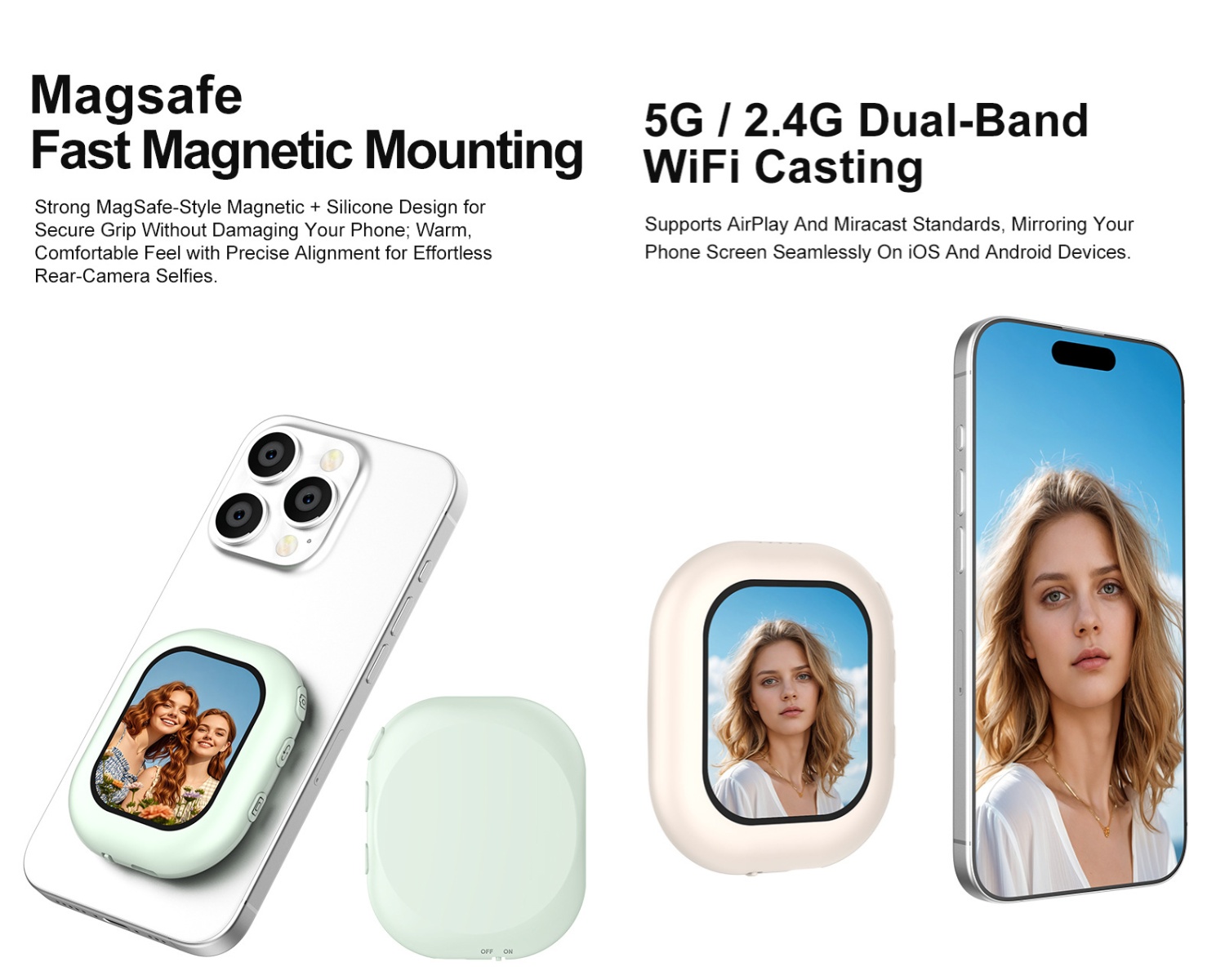 Wireless Mini Magnetic Selfie  - Phone Accessories For Photography recension och pris